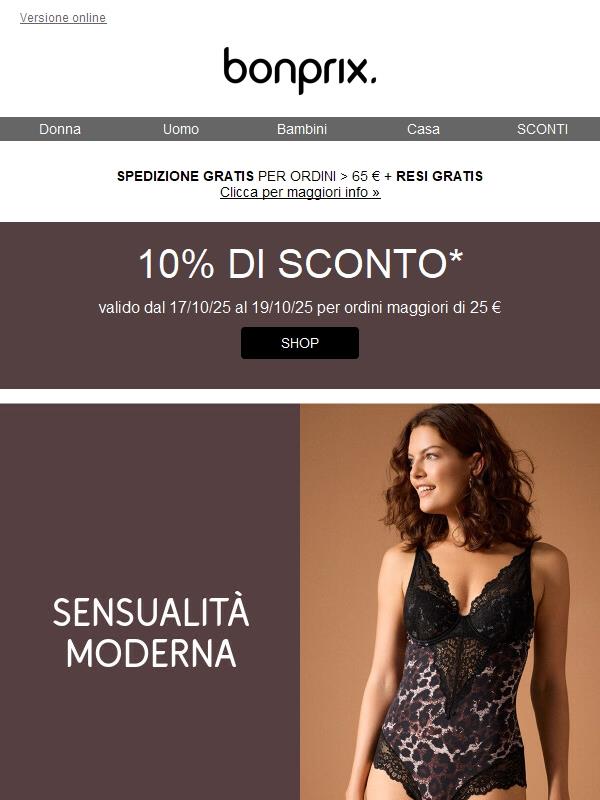 😍 10% di sconto – non fartelo sfuggire!