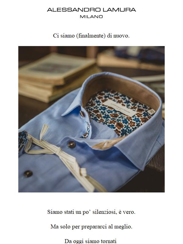 Ci siamo (finalmente) di nuovo.