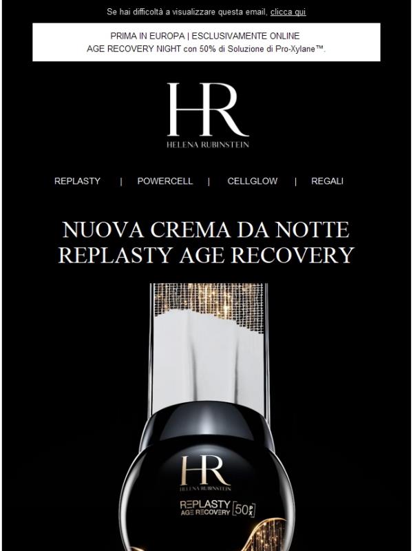 NOVITÀ: Age Recovery Night arriva con il 50% di Pro-Xylane™