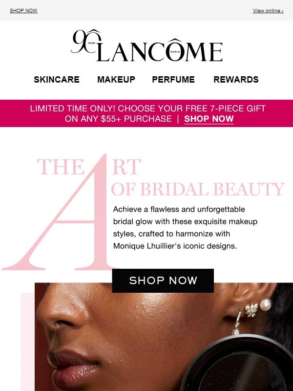 Achieve Your Monique Lhuillier Bridal Glow ✨