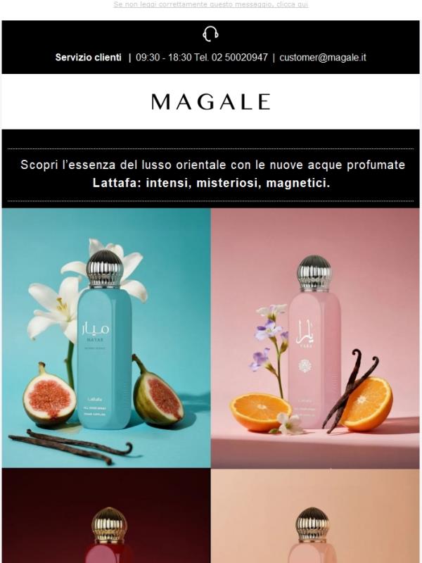 Scopri l’essenza orientale con i deodoranti Lattafa 🖤✨ su magale.it