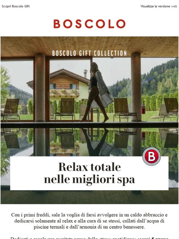Tuffati in un mondo di relax in spa