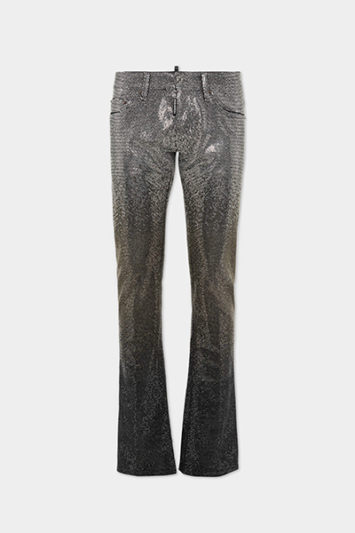 Disco Shadow Wash Sharpei Flared Bootcut Jeans