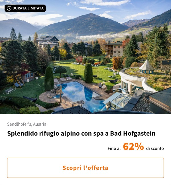 Splendido rifugio alpino con spa a Bad Hofgastein