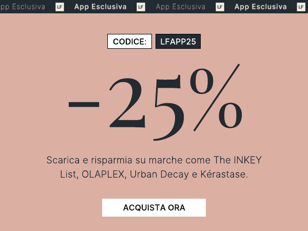 25 procent korting via de app