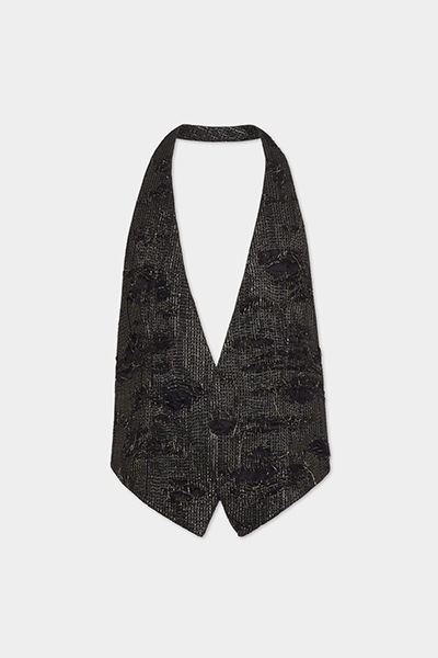 Gold Disco Vest