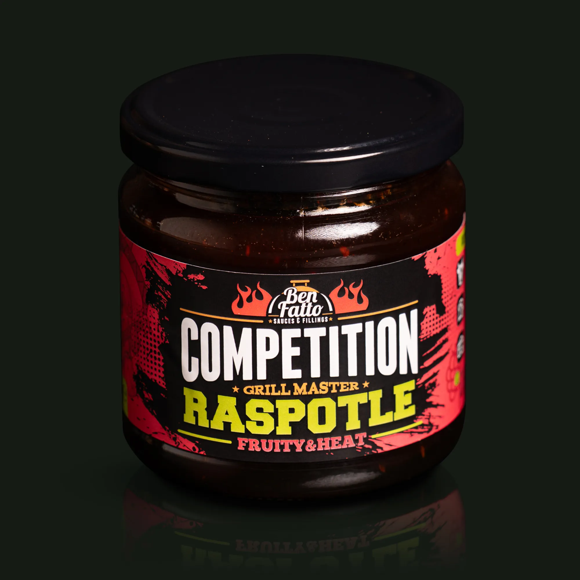 Image of Salsa BBQ con Lamponi e Chipotle