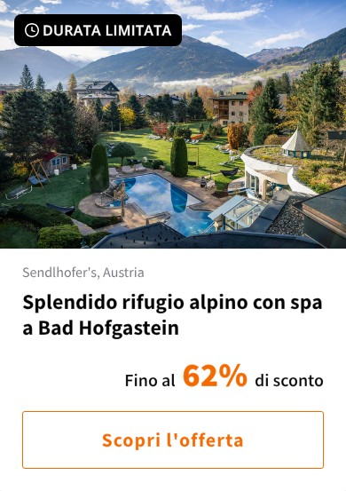 Splendido rifugio alpino con spa a Bad Hofgastein