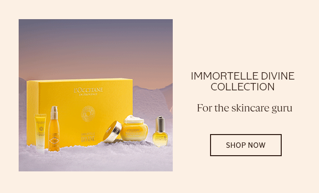 IMMORTELLE DIVINE COLLECTION | FOR THE SKINCARE GURU | SHOP NOW