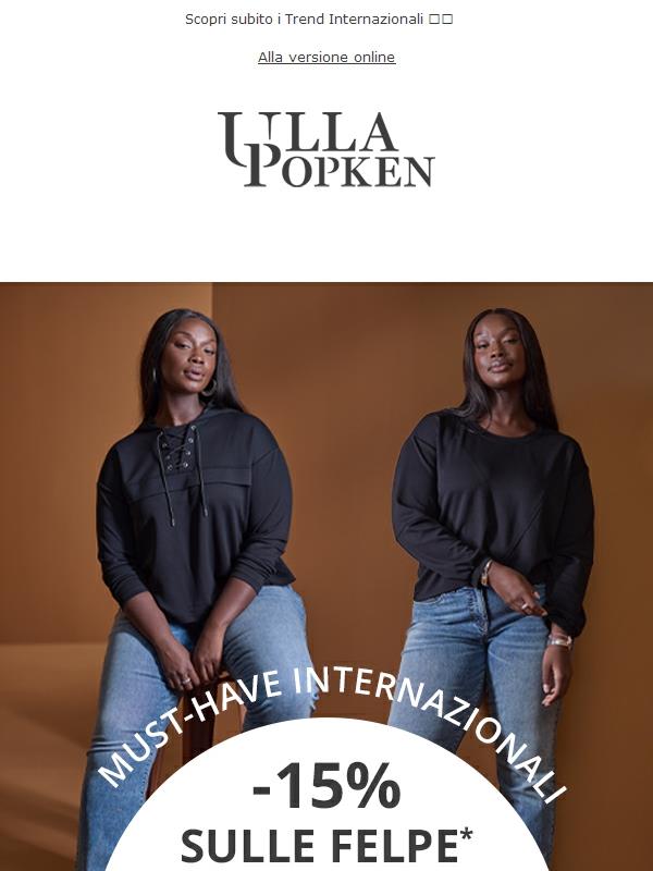 New In dagli USA: autunnali, comodi, eleganti