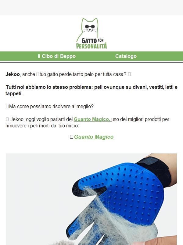 Ecco come ho risolto il problema dei peli!
