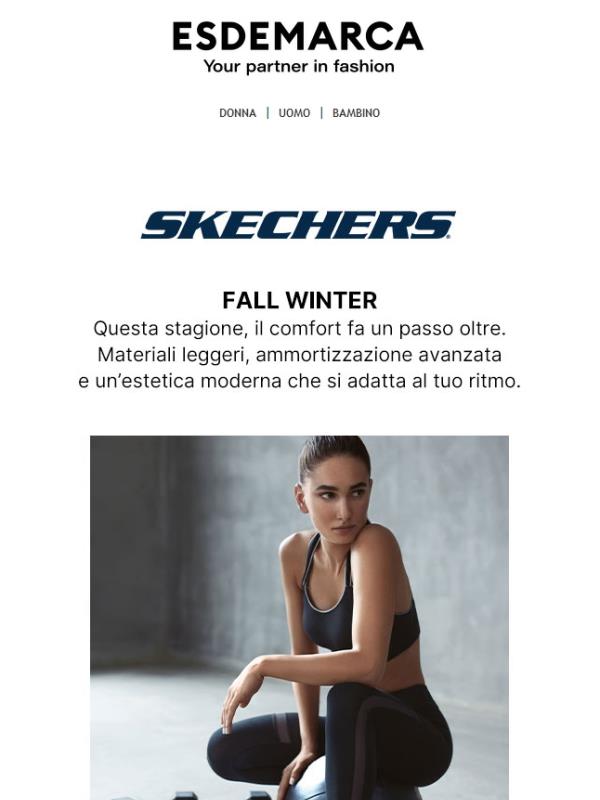 Scopri Skechers: comfort che si muove con te
