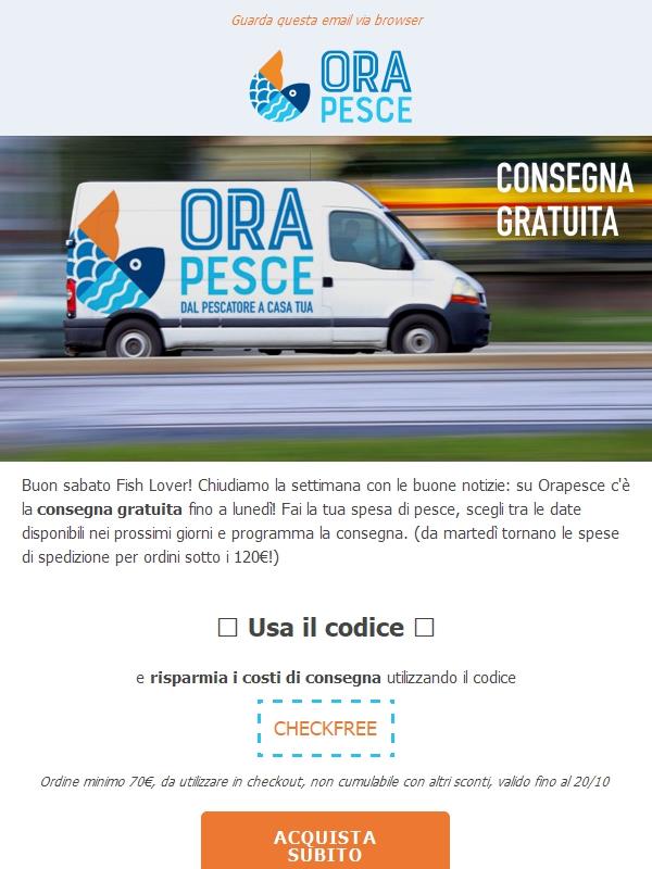 Buon sabato, Fish Lover! Ordina entro lunedì e la 🚚  consegna è gratuita!