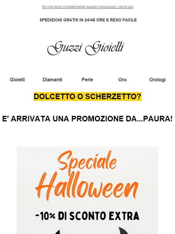 🎃Promozione da paura: -10% extra!🎃