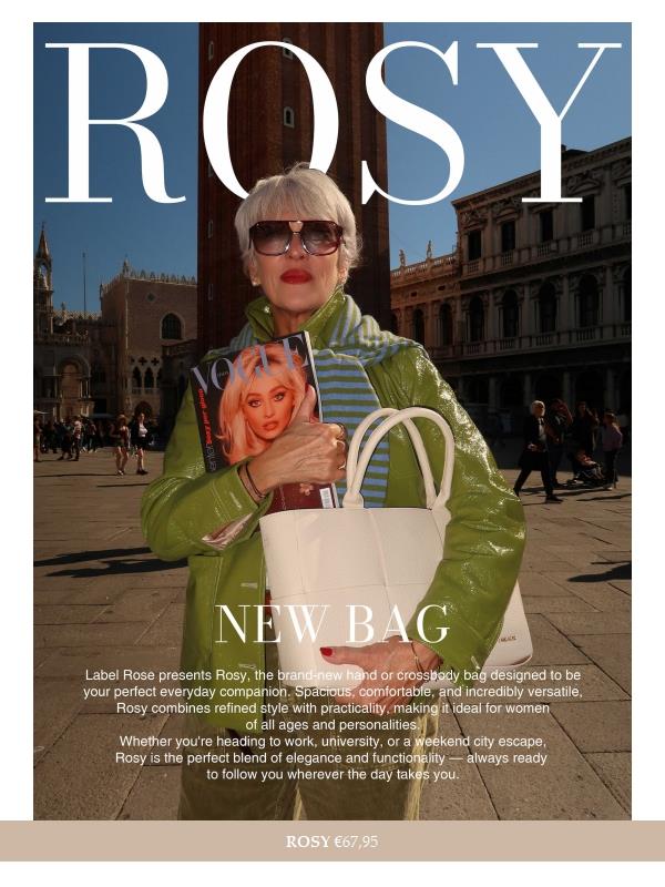 SPEDIZIONE GRATUITA SU ROSY! SUBITO