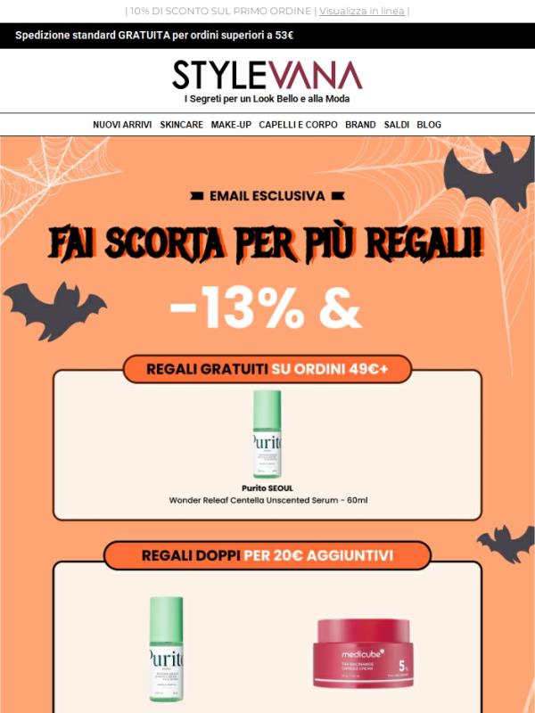I tuoi regali gratuiti ti aspettano - fai acquisti per sbloccare 🔓