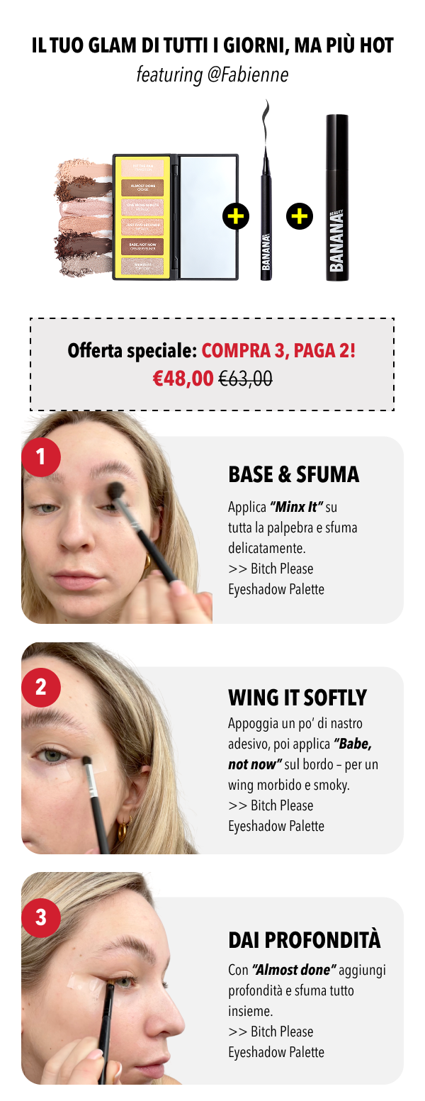Il tuo glam di tutti i giorni, ma più hot