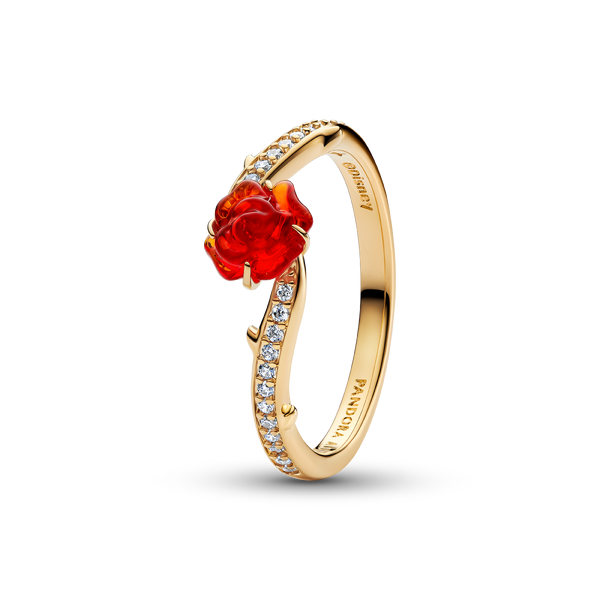 Disney Beauty and the Beast Enchanted Rose Ring