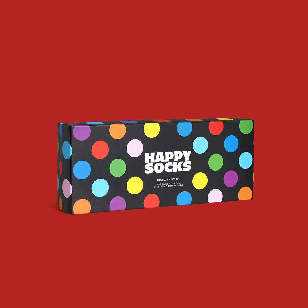4-Pack Multi Socks Gift Set