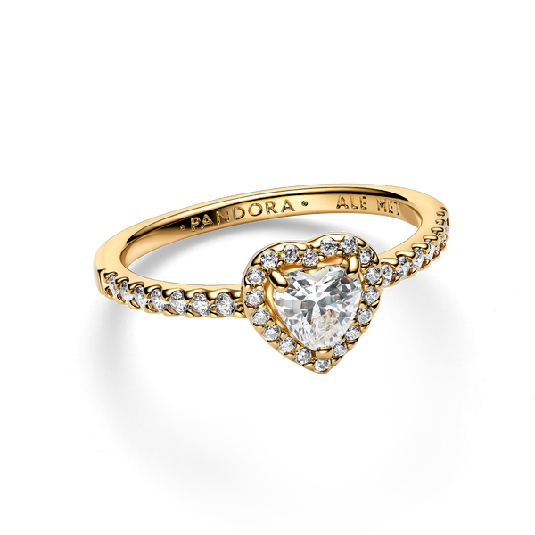 Elevated Heart Ring