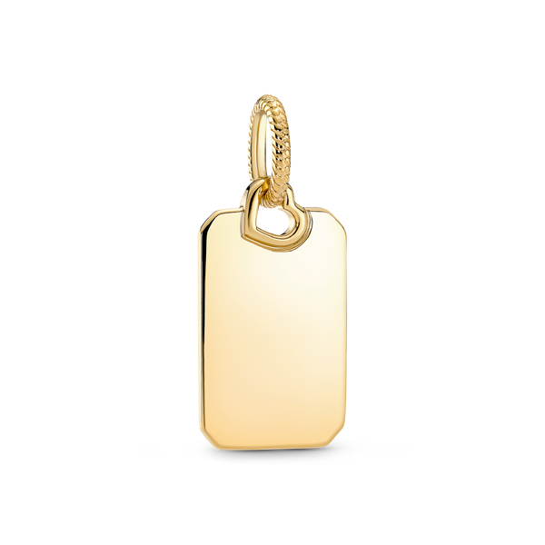 Engravable Rectangle Tag Pendant