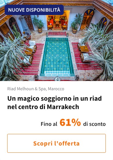 Un magico soggiorno in un riad nel centro di Marrakech