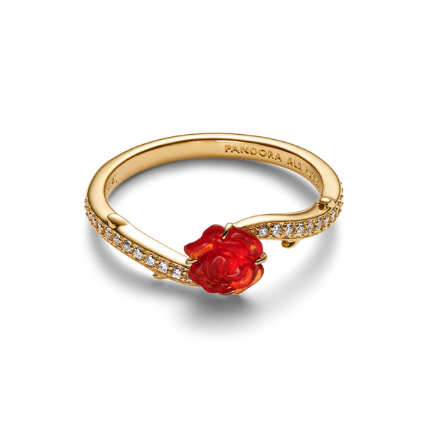 Disney Beauty and the Beast Enchanted Rose Ring