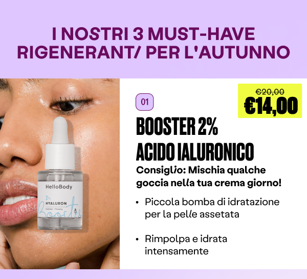BOOSTER 2% ACIDO IALURONICO