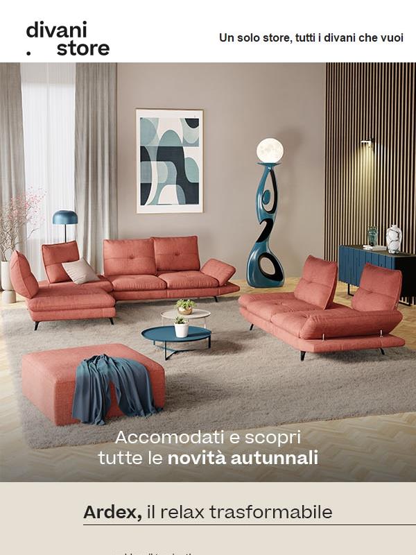 🛋️Scopri le novità autunnali: comfort, design e sconti fino al 40%!