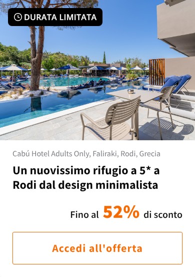 Un nuovissimo rifugio a 5* a Rodi dal design minimalista