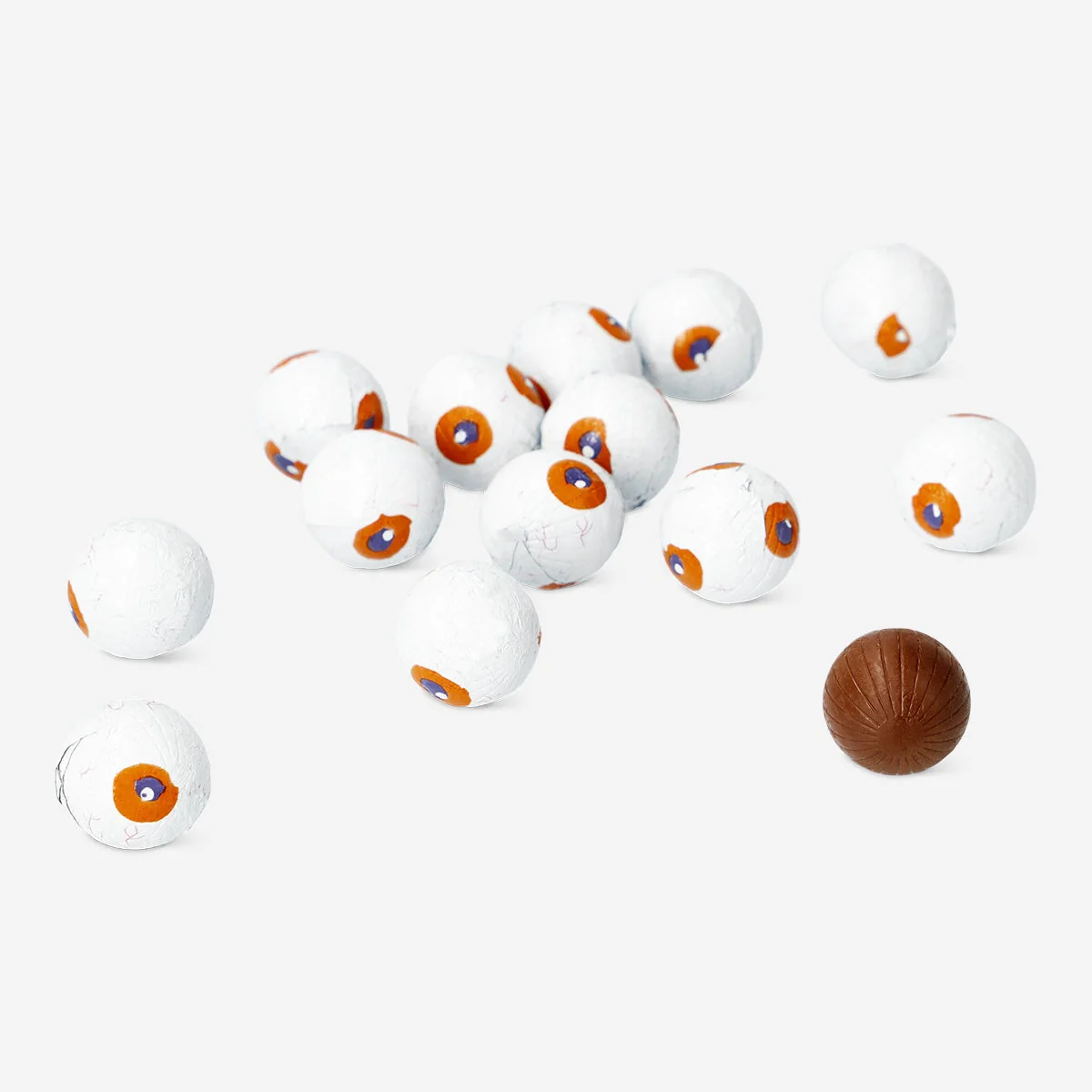 Halloween chocolate eyes