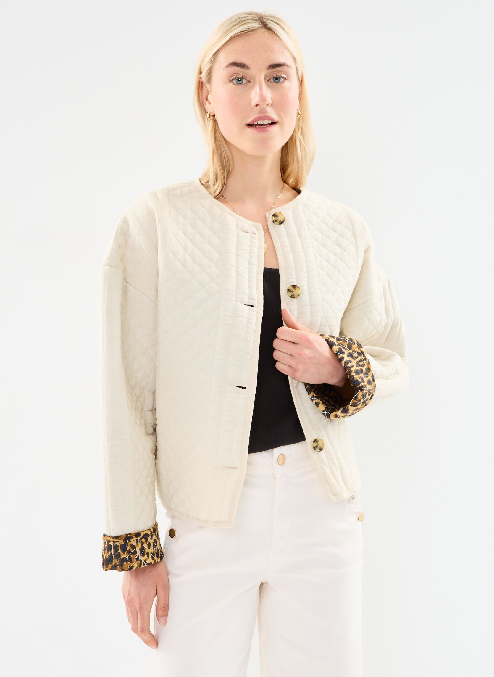 Five Jeans Giacche 49381 Vitalis Veste donna beige