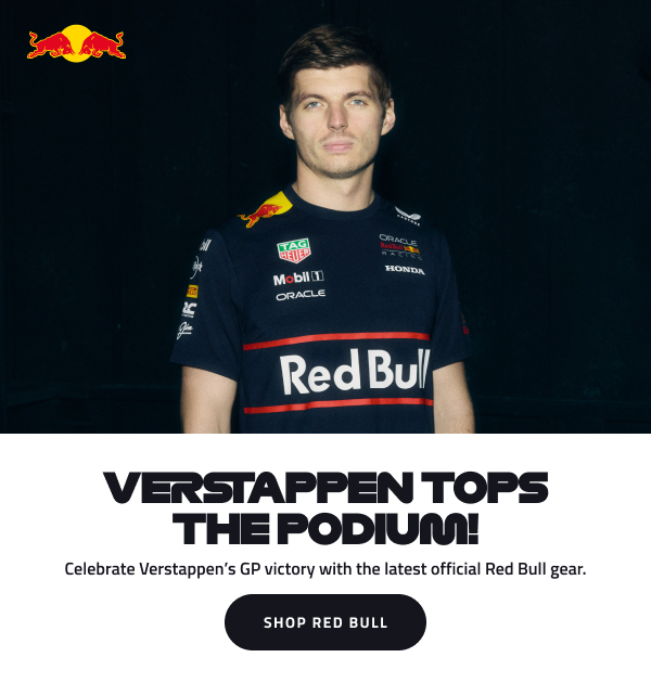 Verstappen wins in Austin - Shop Red Bull