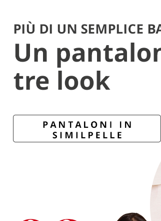 Pantaloni in similpelle con taglio della gamba dritto, righe e cintura elastica
