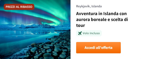 Avventura in Islanda con aurora boreale e scelta di tour