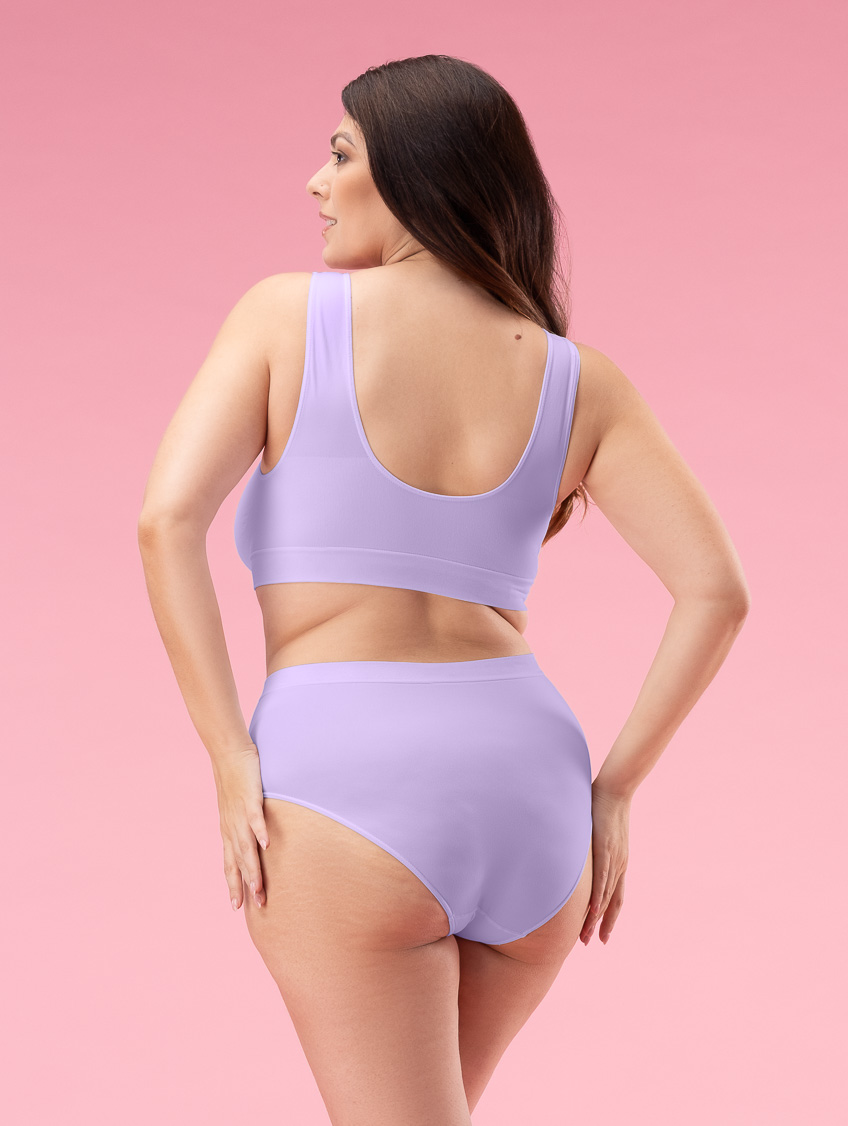 Image of Slip Donna Vita Alta Lavanda