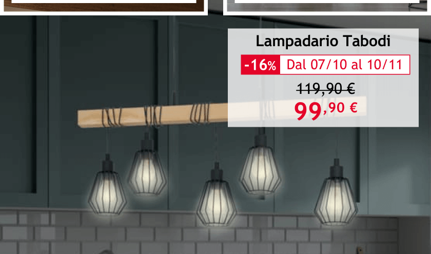 lampadario tabodi