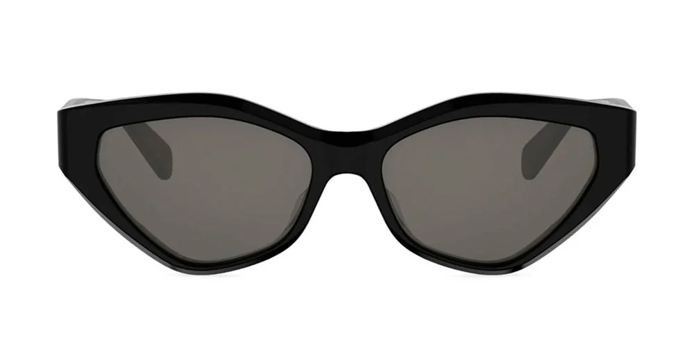CELINE Triomphe  Occhiali Da Sole Nero Cat-eye