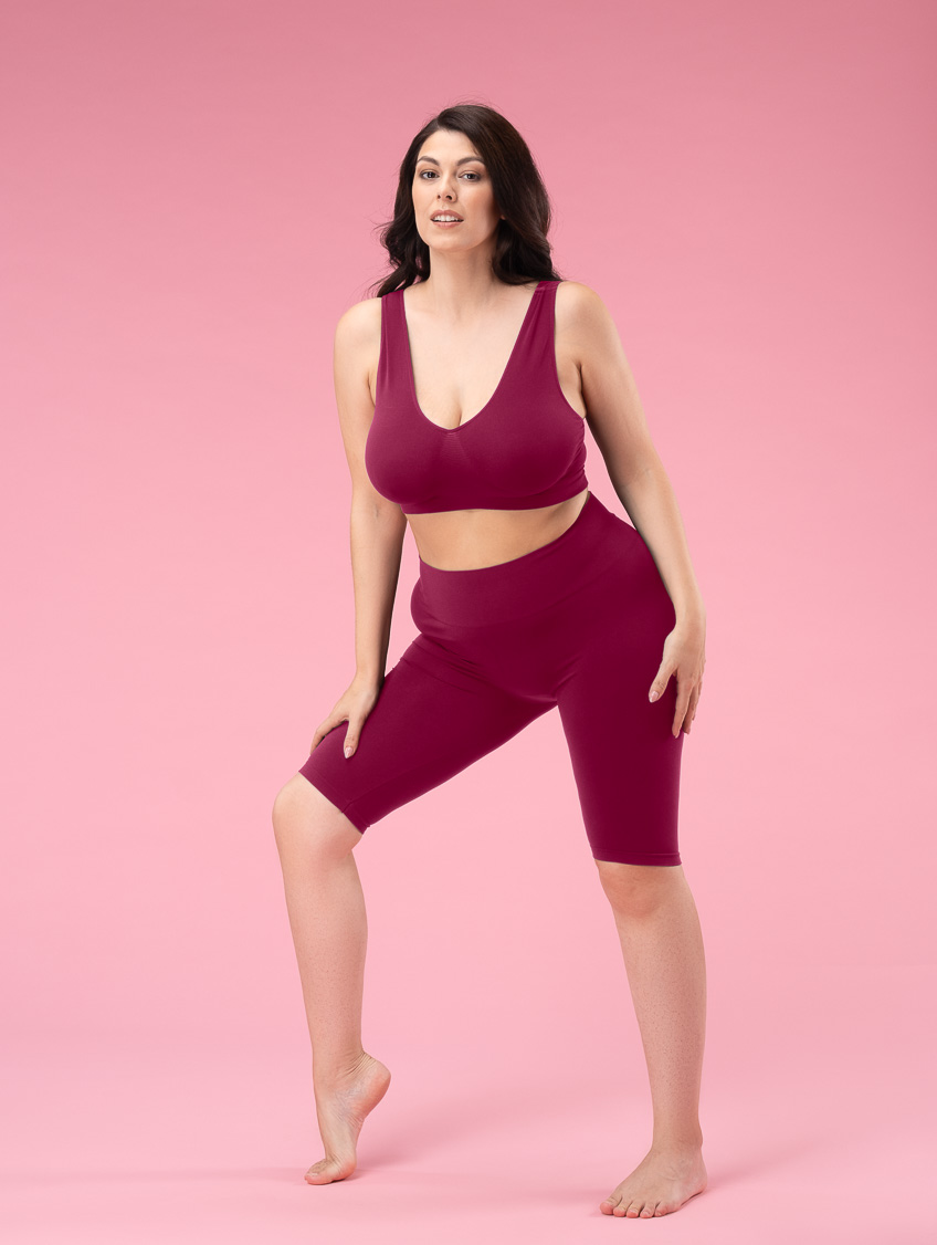 Image of BRASSIERE DONNA S/L BORDO'