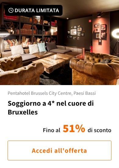 Soggiorno a 4* nel cuore di Bruxelles
