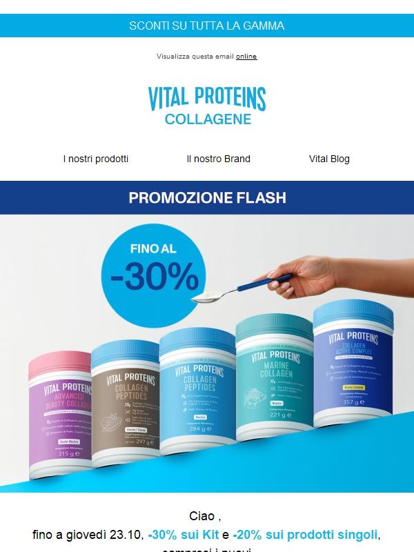 ⏳-30% sui kit e -20% sui prodotti singoli ⏳