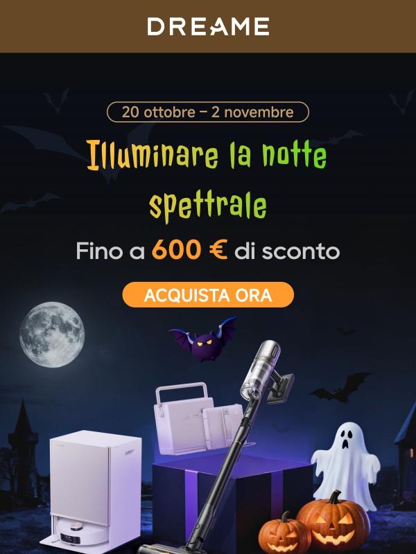 Le sorprese di Halloween stanno arrivando 👻