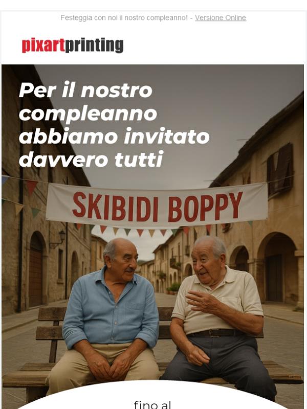 31 anni di saggezza e sconti imbattibili fino al -40%!