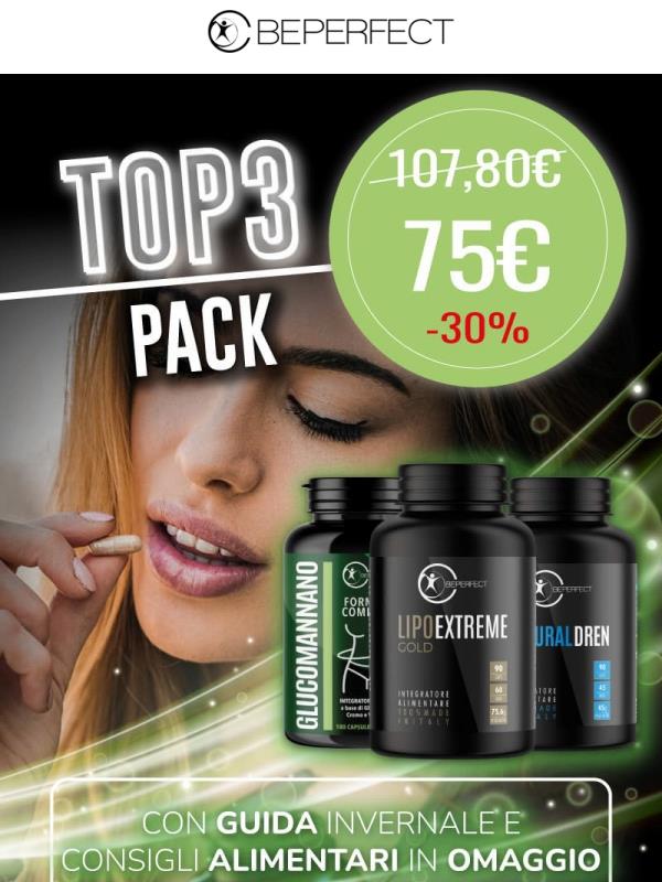 📣 [-30%] Scopri il nuovo Top 3 Pack!