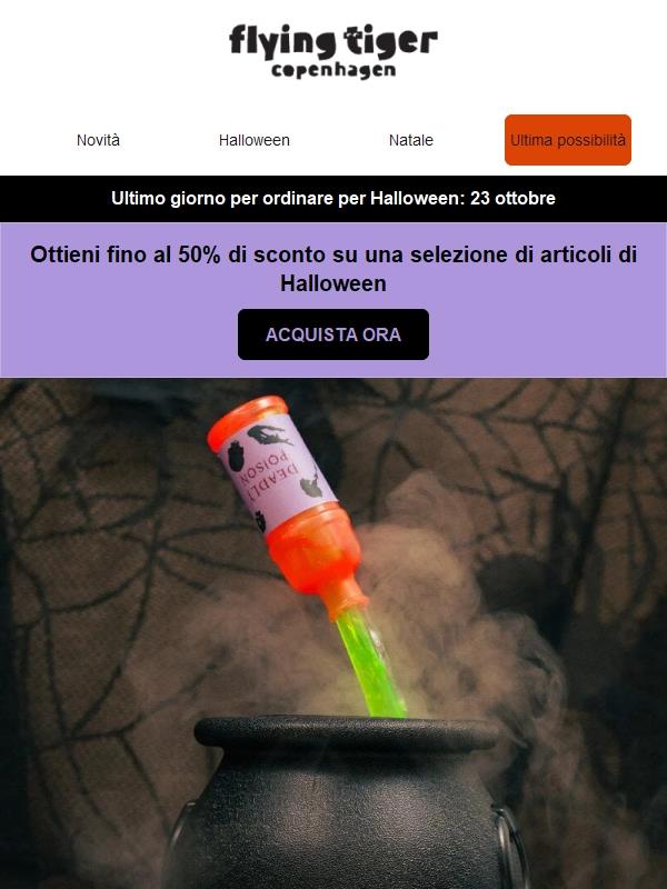 Assicurati che Halloween arrivi in tempo 👻🕚