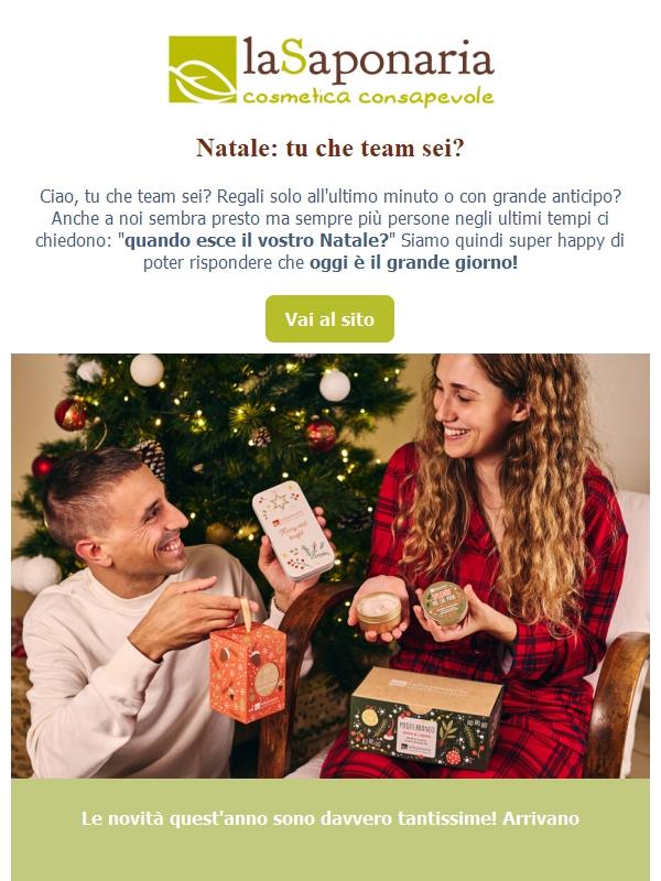 💚 Natale: tu che team sei?