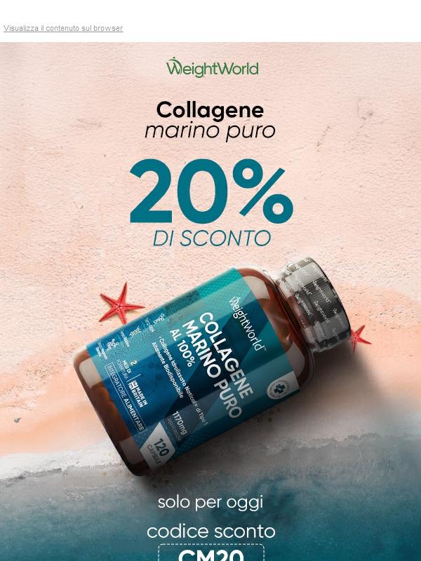 🌊 Jekoo, Solo Per Te Il Collagene Marino Best Seller Con Il 20% Di Sconto