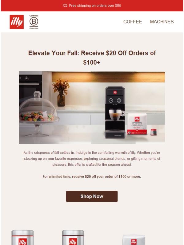 Savor the Season: Enjoy $20 Off Your $100+ Order