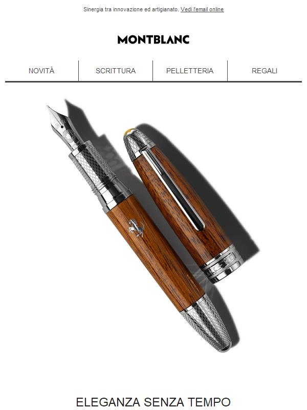 Scopri la collezione Montblanc per Ferrari
