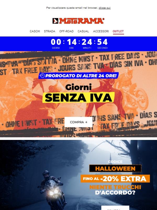 1 GIORNO IN PIÙ SENZA IVA! 💥